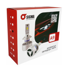 LED лампа SIGMA A9 H11 45W CANBUS (кулер)
