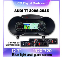 Панель приладів Audi TT (8J) (2008-2015) MMI. Цифрова LCD в стилі Audi 2024 (MIB2, MIB3)