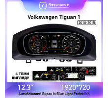 Панель приладів Volkswagen Tiguan 1 (5N) (2010-2015). Цифрова LCD в стилі VW 2024 (Active Info Display)