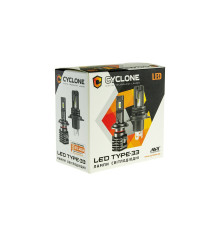 CYCLONE LED H4 H/L 5000K 4600Lm type 33