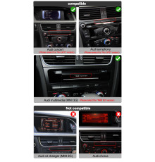 Штатна магнітола AMS Audi A4 MMI 3G 2008-2014 /A5 2008-2016 MMI 3G 4+64Gb 10.25"