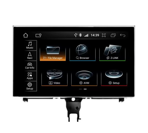 Штатна магнітола FORS.auto для Audi A6 RMC (8+64Gb, 9") 2012-2019