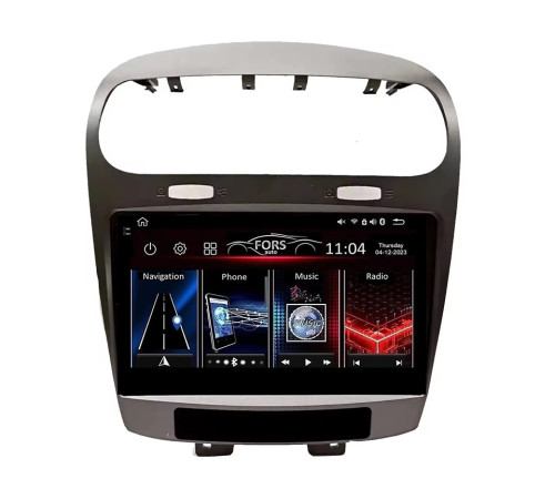 Штатна магнітола FORS.auto FS 4 MAX Qled для Fiat Freemont (4+32Gb, 9") 2012-2014