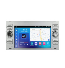 Штатна магнітола FORS.auto FS 2 PRO-FDSK Ford Focus/Mondeo/S-Max/C-Max/Kuga/Fiesta/Fusion (2+32Gb, 7", silver) 2005-2011