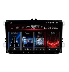 Універсальна магнітола FORS.auto для Volkswagen 4 PRO-9 (9", 4+64Gb, CarPlay)