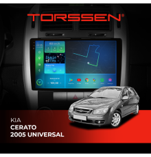 Штатна магнітола 2K Torssen Kia Cerato 2005 universal F9432 4G Carplay DSP