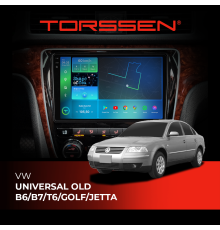 Штатна магнітола  Torssen 2K DTS VW Universal Old B6/B7/T6/Golf/Jetta F10432 4G Carplay DSP