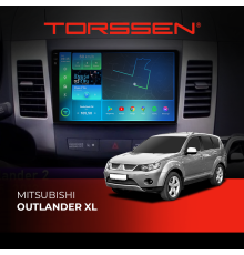 Штатна магнітола Torssen 2K DTS Mitsubishi Outlander XL F9432 4G Carplay DSP