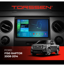 Штатна магнітола 2K Torssen Ford F150 Raptor 08-14 FL9 4+64Gb 4G Carplay DSP