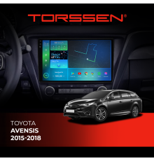Штатна магнітола 2K Torssen Toyota Avensis 2015-2018 FL9 4+64Gb 4G Carplay DSP