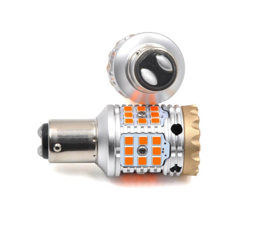 Світлодіодні лампи TORSSEN Pro P21W / 5W (+1157) white / amber Can Bus 21W / 21W (Комплект 2шт)