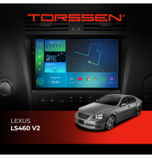 Штатна магнітола 2K Torssen Lexus LS460 V2 FL9 4+64Gb 4G Carplay DSP