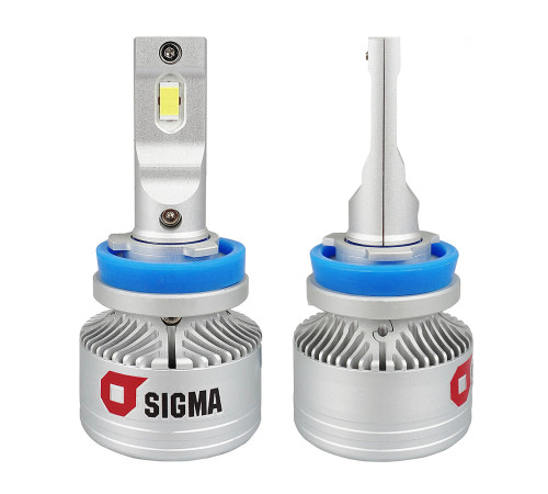 LED лампа SIGMA A9 H11 45W CANBUS (кулер) LED лампа SIGMA A9 H11 45W CANBUS (кулер)